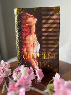 Licensed Gold Foil Crescent City Dust Jacket | Hardcover Dust Jackets