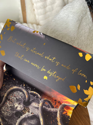 Licensed Gold Foil Crescent City HOUSE OF FLAME & SHADOW ONLY Dust Jacket | Hardcover Dust Jackets