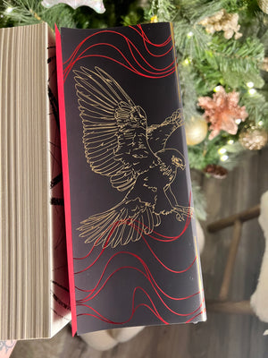 Gold & Red Foil Empire of the Vampire Dust Jacket | Hardcover Dust Jackets