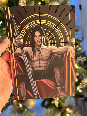 Foiled Print - Empire of the Vampire Dust Jacket | Art Print