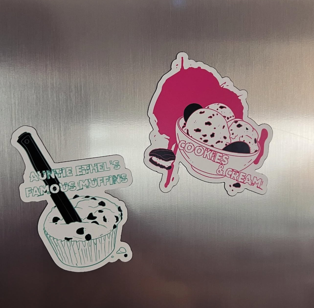 Licensed Cookies & Cream, Ethel's Muffins | Magnets