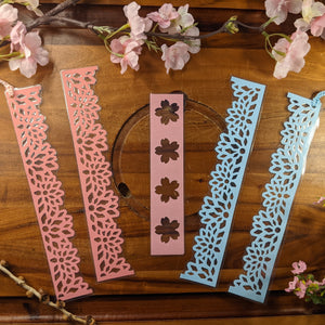 Cherry Blossom and Flower Bookmarks