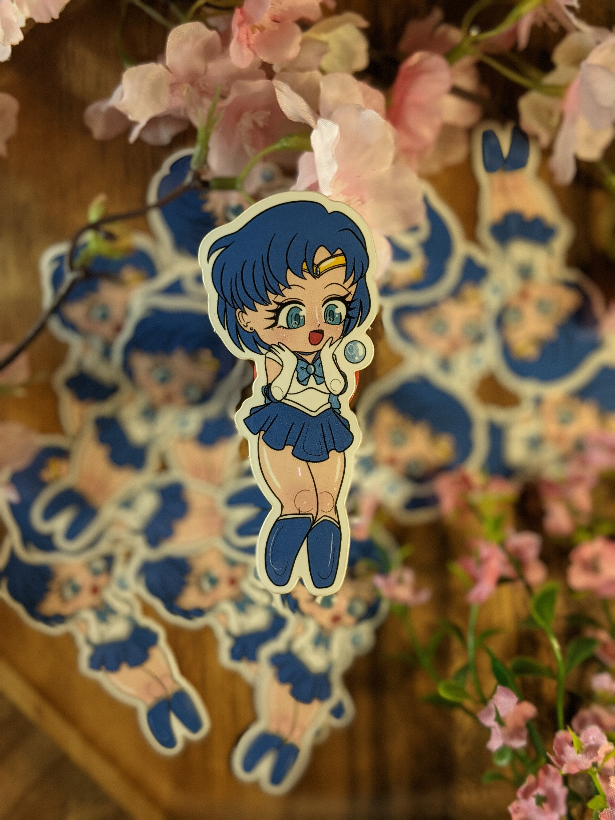 Chibi Sailor Scouts Inner Scouts | Sticker