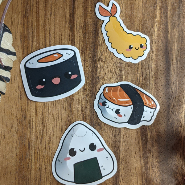 Sushi Pack | Sticker - TinyHoomanArt