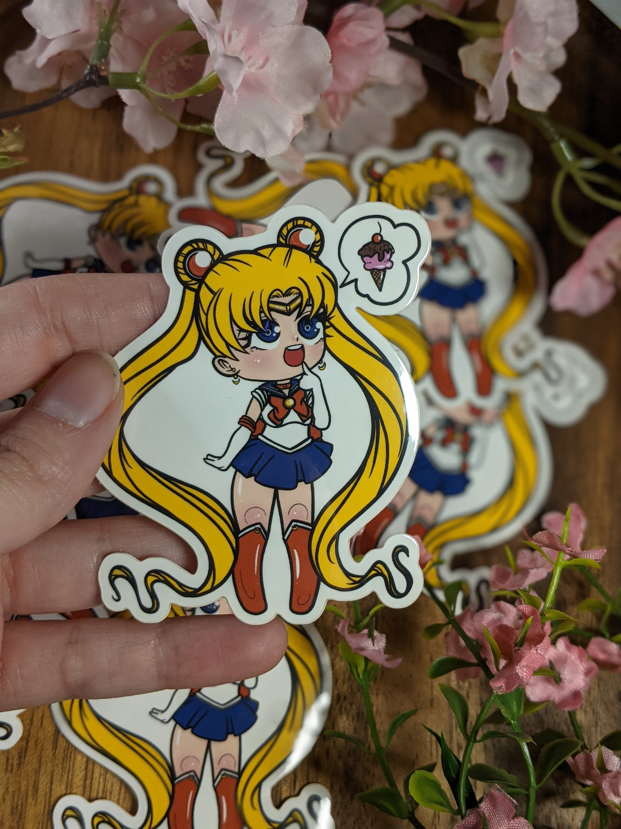 Chibi Sailor Scouts Inner Scouts | Sticker