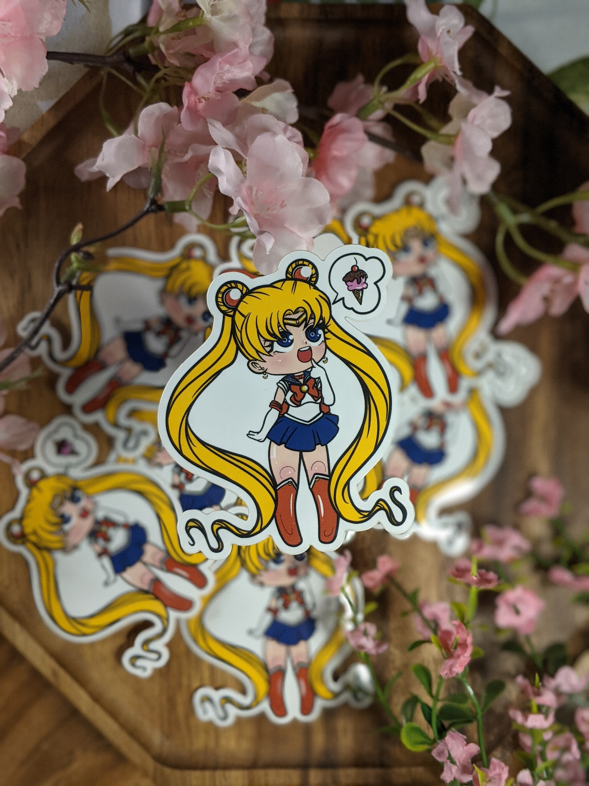 Chibi Sailor Scouts Inner Scouts | Sticker