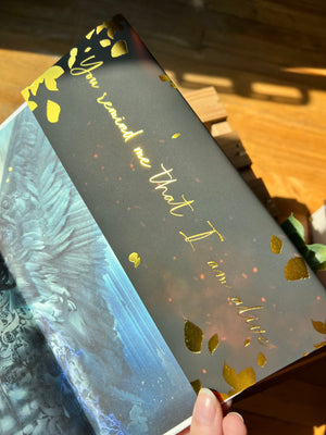 Licensed Gold Foil Crescent City HOUSE OF SKY & BREATH ONLY Dust Jacket | Hardcover Dust Jackets