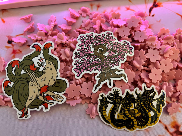 Okami | Sticker - TinyHoomanArt