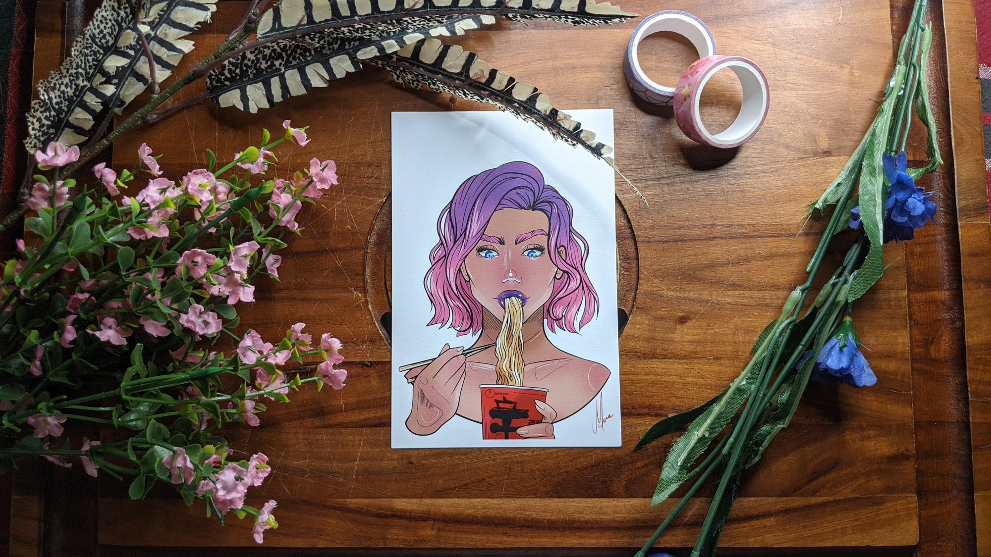 Ramen Girl | Mini Print - Large Print