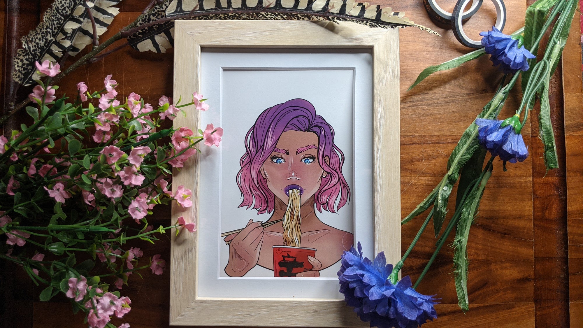 Ramen Girl | Mini Print - Large Print