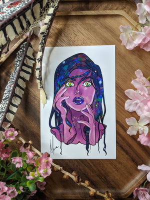 Star Girl | Mini Print