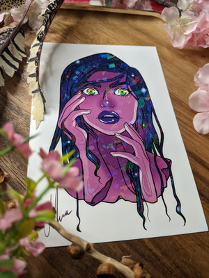 Star Girl | Mini Print