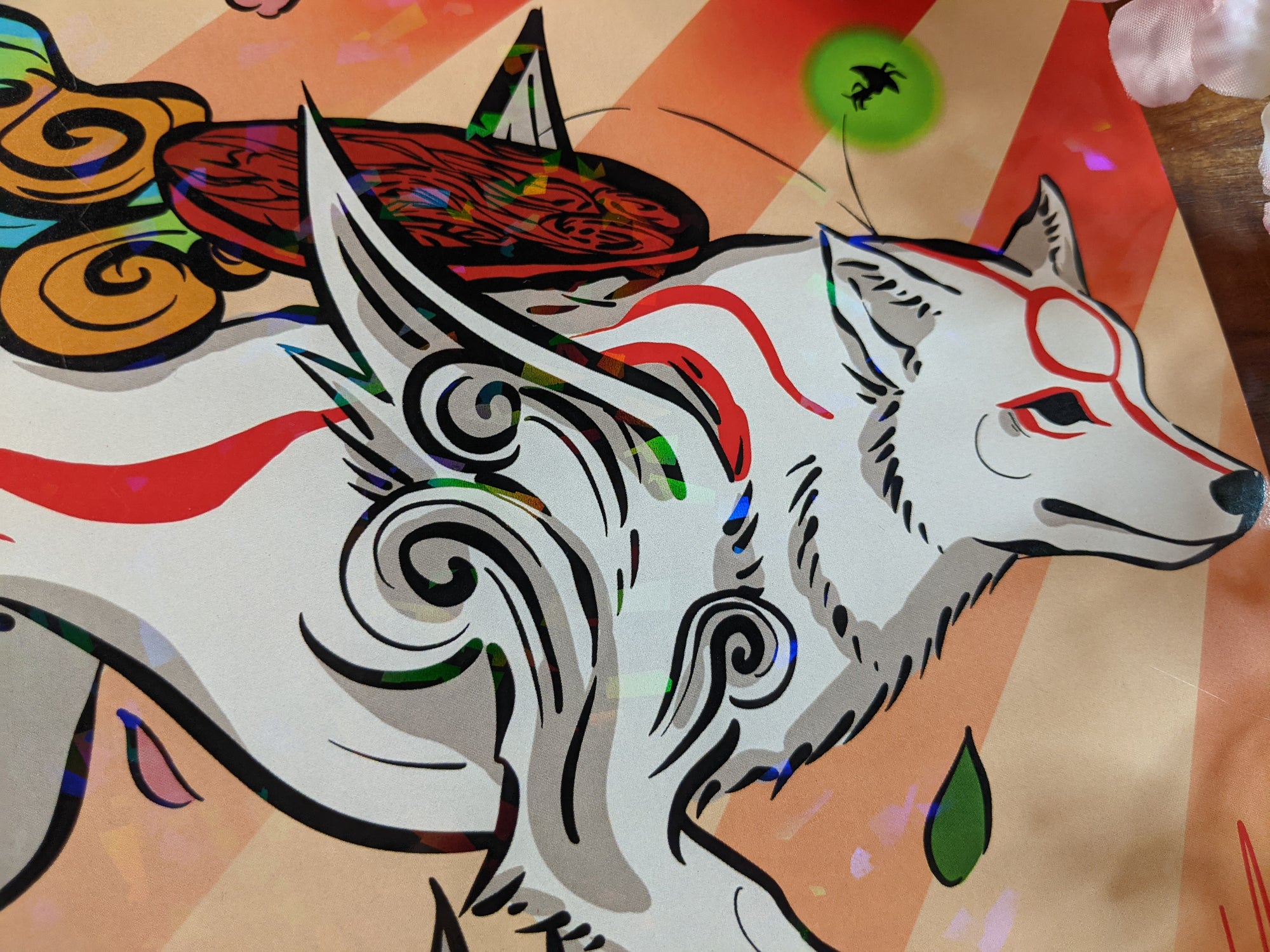 Holographic Okami Amaterasu | Print