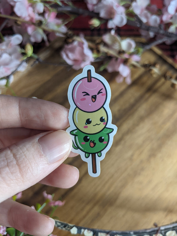 Dango | Sticker - TinyHoomanArt