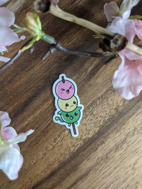 Dango | Sticker - TinyHoomanArt