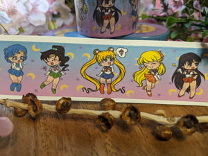 30mm Washi Tape | Chibi Sailor Scouts