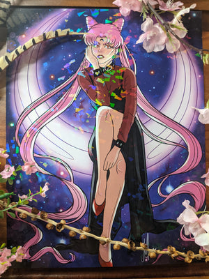 Holographic Black Lady - Sailor Moon | Print