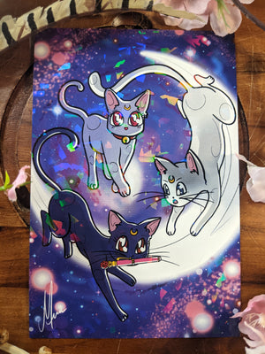 Sailor Cats | Mini Print