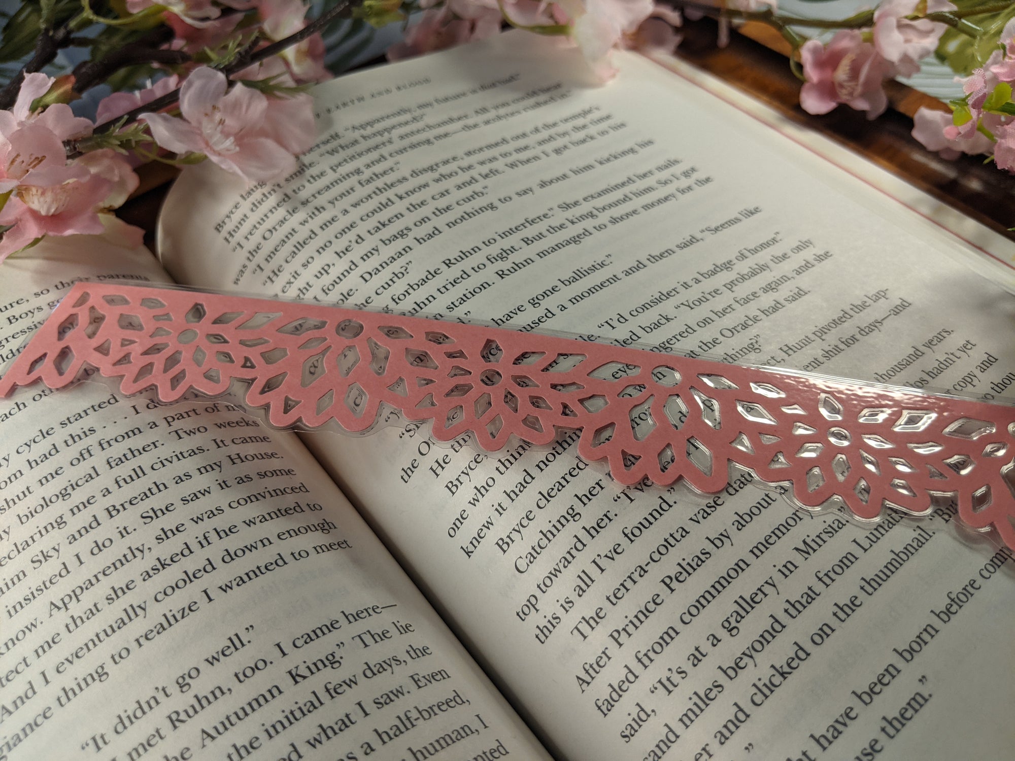 Cherry Blossom and Flower Bookmarks