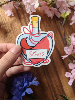 Potions - Kuzco Poison Potion - Love Potion - Poison Potion - Elixir Potion - Power Potion | Sticker