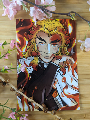 Kyojuro Rengoku | Mini Print