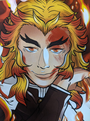 Kyojuro Rengoku | Mini Print