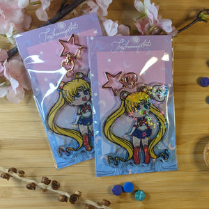 Double Sided Sailor Moon Holographic | Keychain