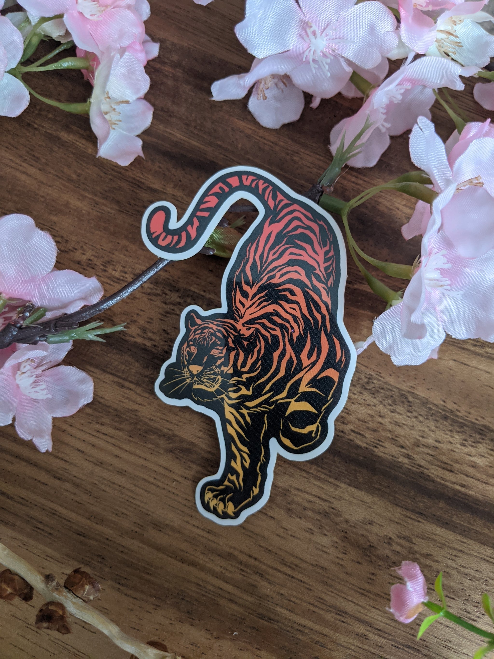 Tigerman Sticker Tiger | Sticker - TinyHoomanArt