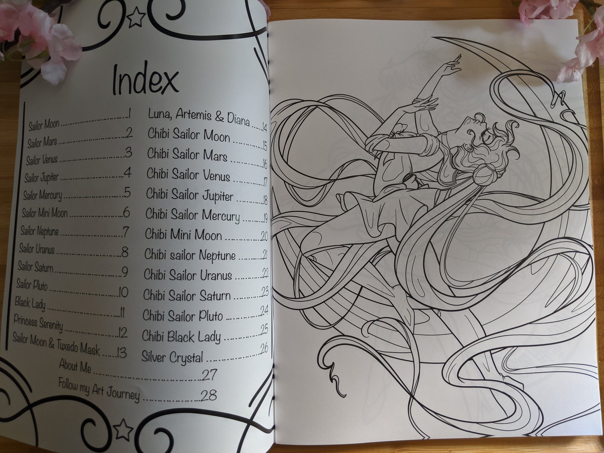 Sailor Scouts | Coloring Book