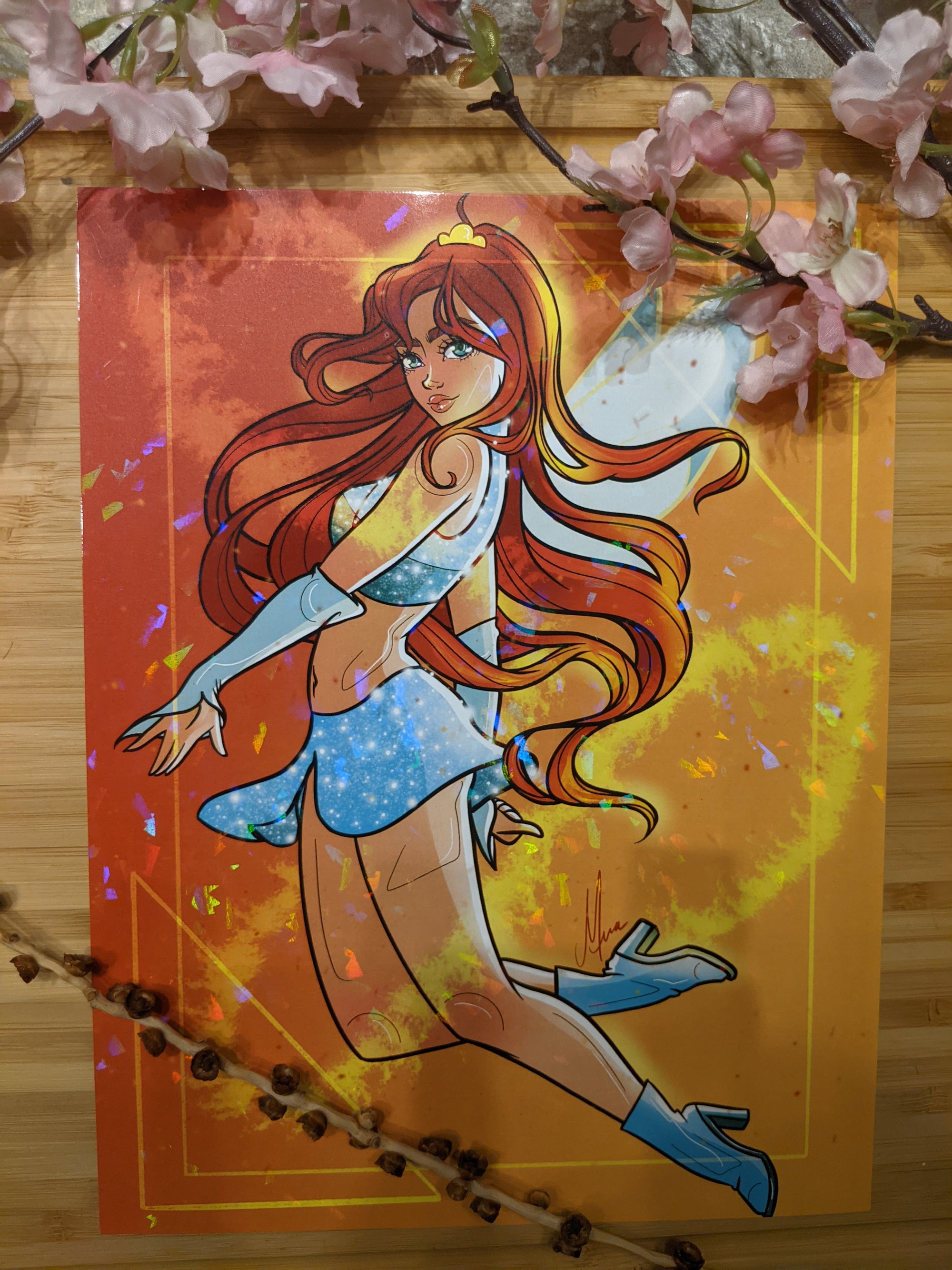 Holographic Winx Bloom | Print