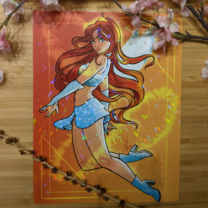 Holographic Winx Bloom | Print