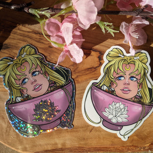 Princess Serenity Ramen Head - Sailor Moon | Sticker