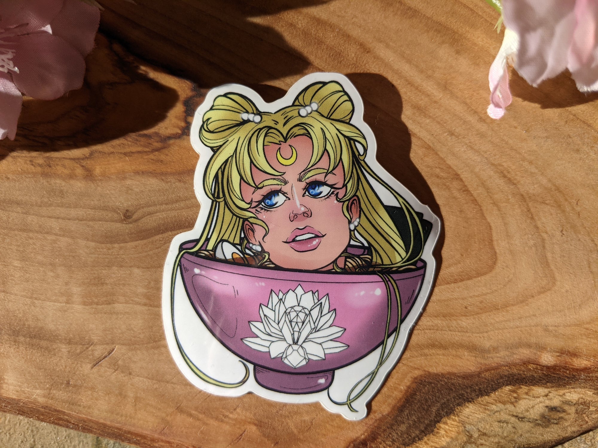 Princess Serenity Ramen Head - Sailor Moon | Sticker