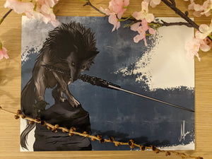 Great Grey Wolf Sif | Print