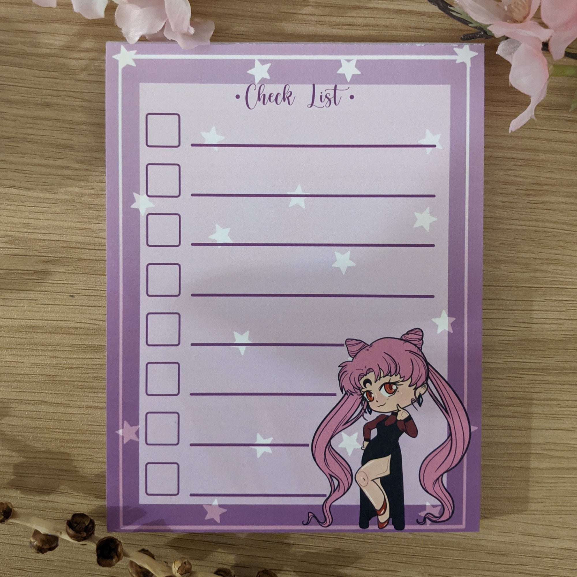 Sailor Moon ~ Wicked Check List | Notepad