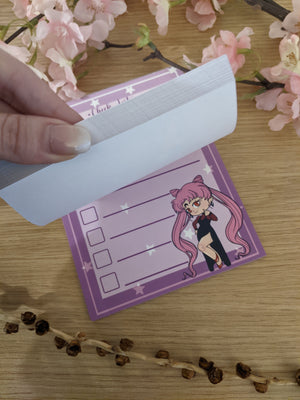 Sailor Moon ~ Wicked Check List | Notepad