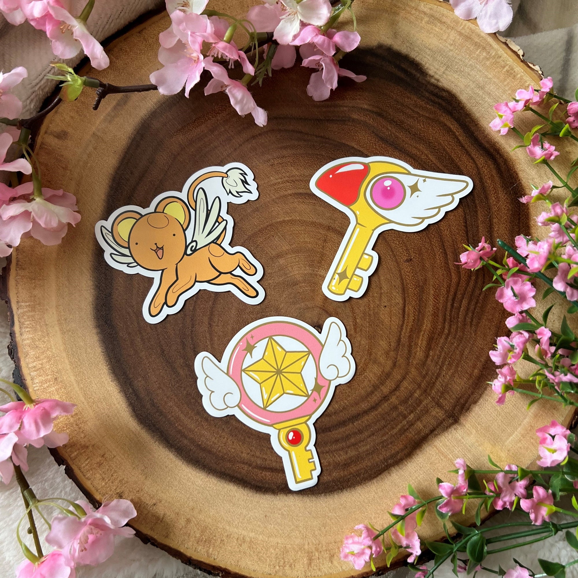 Cardcaptor Sakura -  Kero - Cerberus - Sealing Wand | Magnets