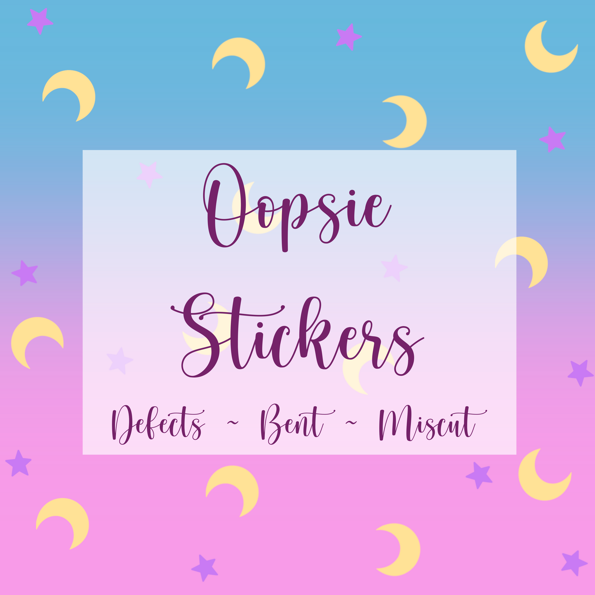 Oopsie Sticker Pack | Sticker