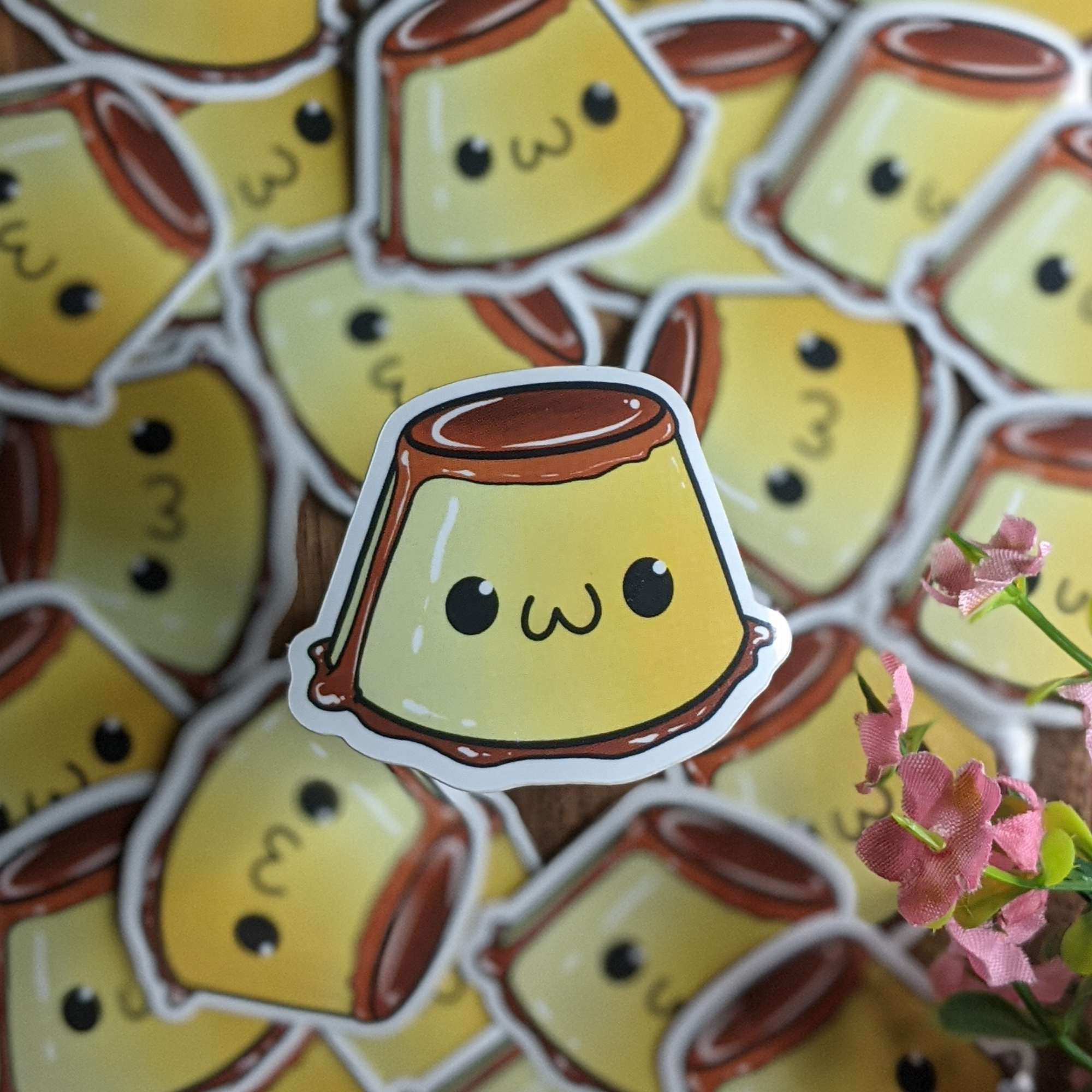 Purin - Caramel Flan | Sticker